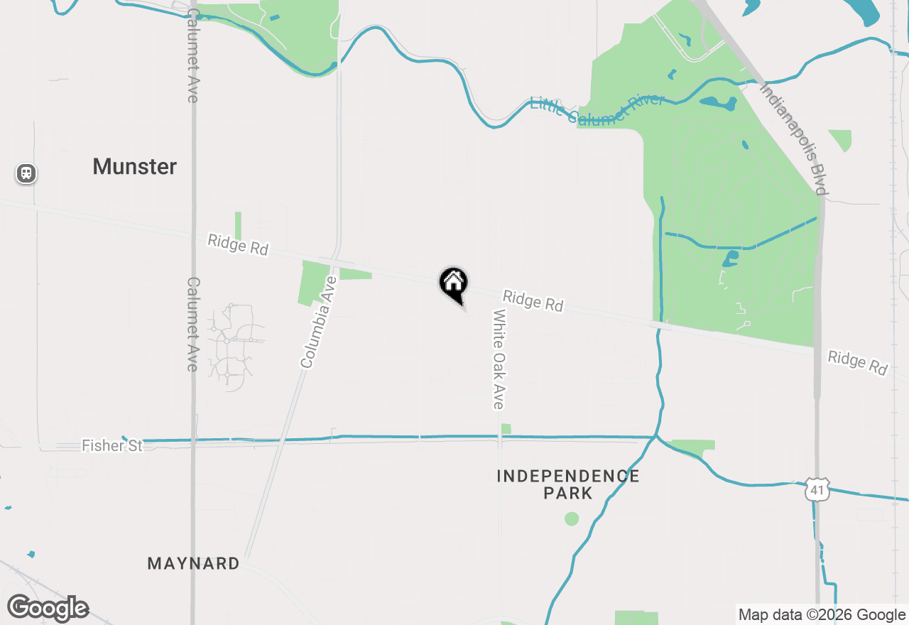 Map of 1445 Park Drive, Munster, IN 46321