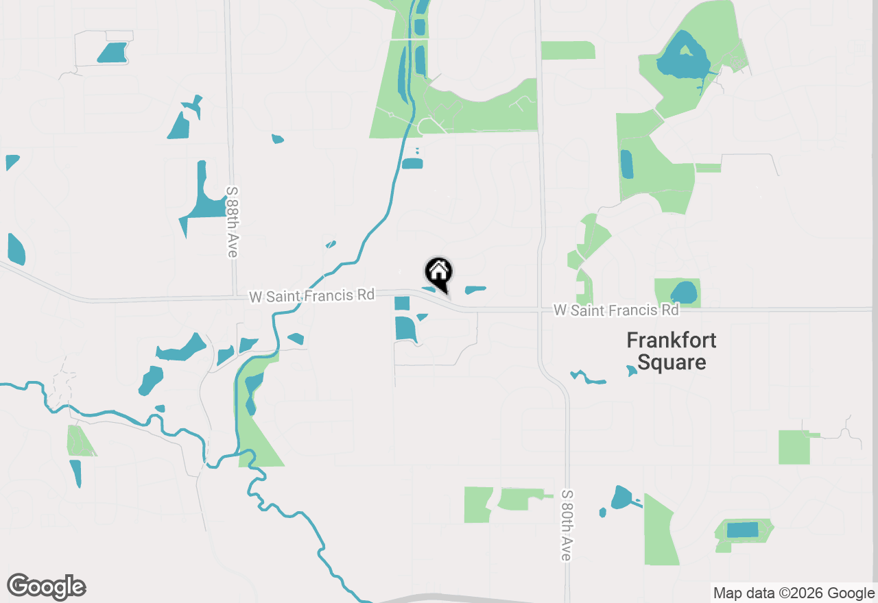 Map of 20301 S Pine Hill Road #1D, Frankfort, IL 60423