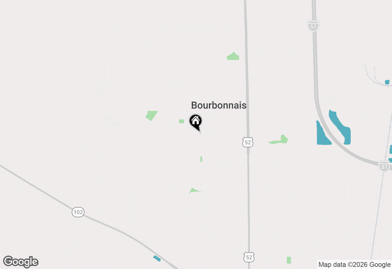Map of 51 Duncan Drive, Bourbonnais, IL 60914