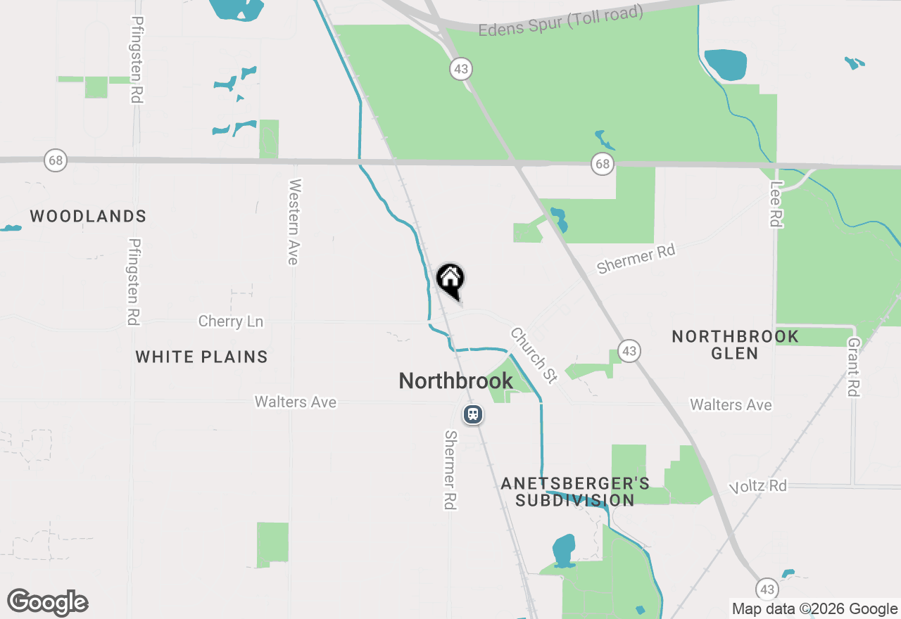 Map of 1148 Meadow Road, Northbrook, IL 60062