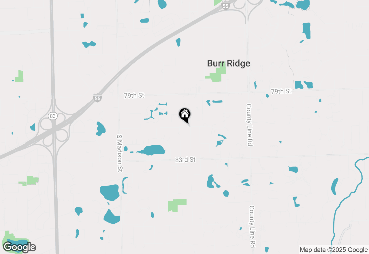 Map of 8082 Garfield Avenue #6-1, Burr Ridge, IL 60527