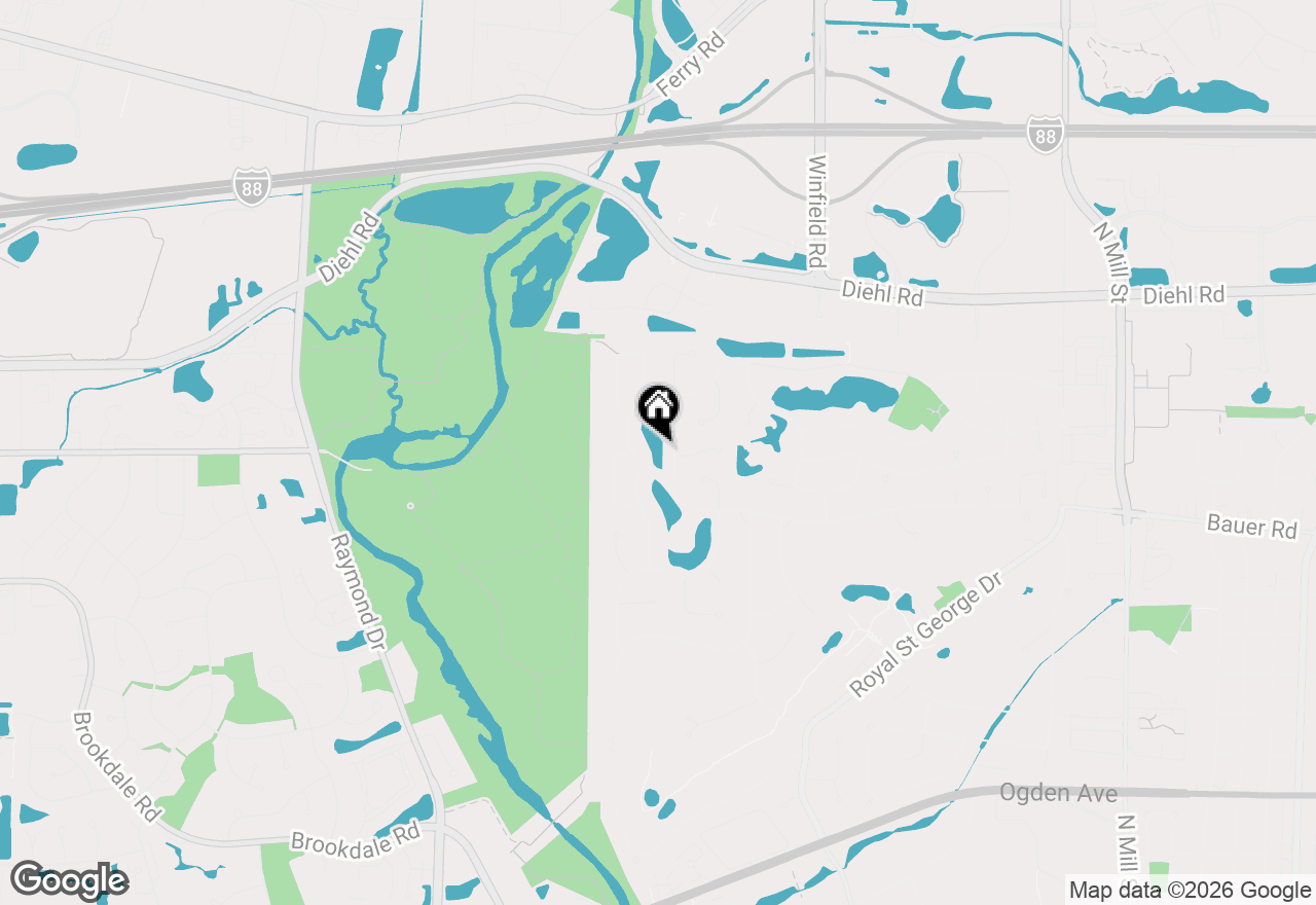 Map of 300 E 5th Avenue, Naperville, IL 60563