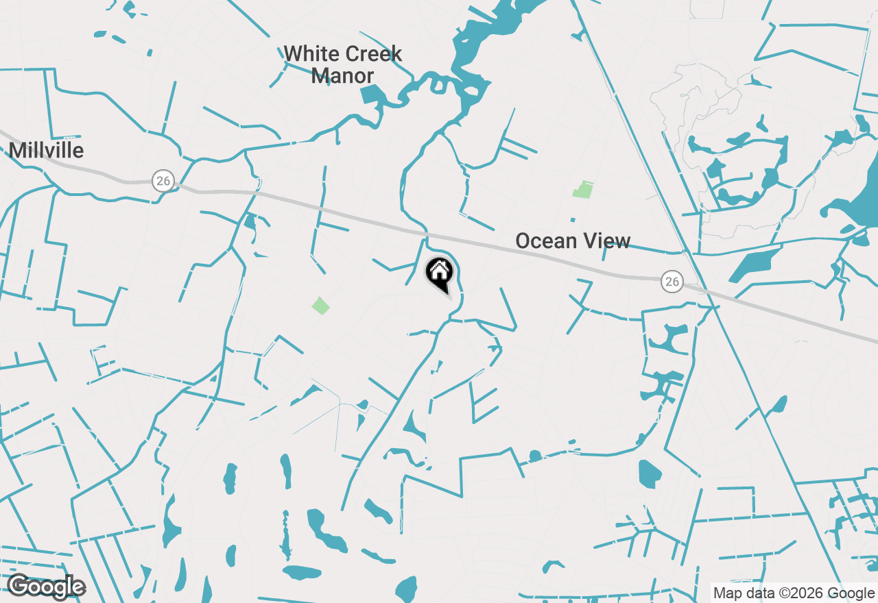 Map of 129 Central Avenue #1, Ocean View, DE 19970