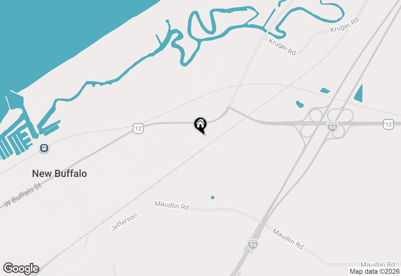 Map of 309 S 11th Street, New Buffalo, MI 49117