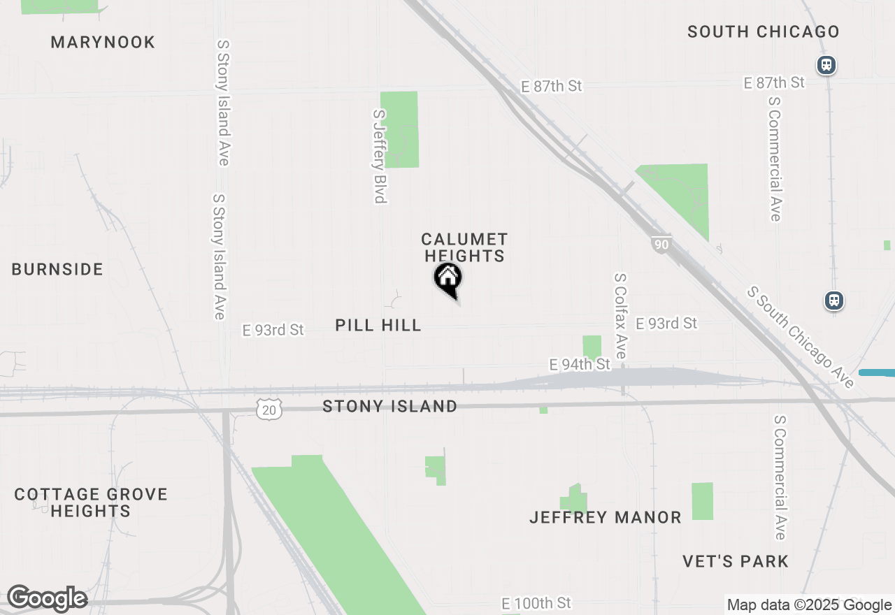 Map of 9231 S Merrill Avenue, Chicago, IL 60617