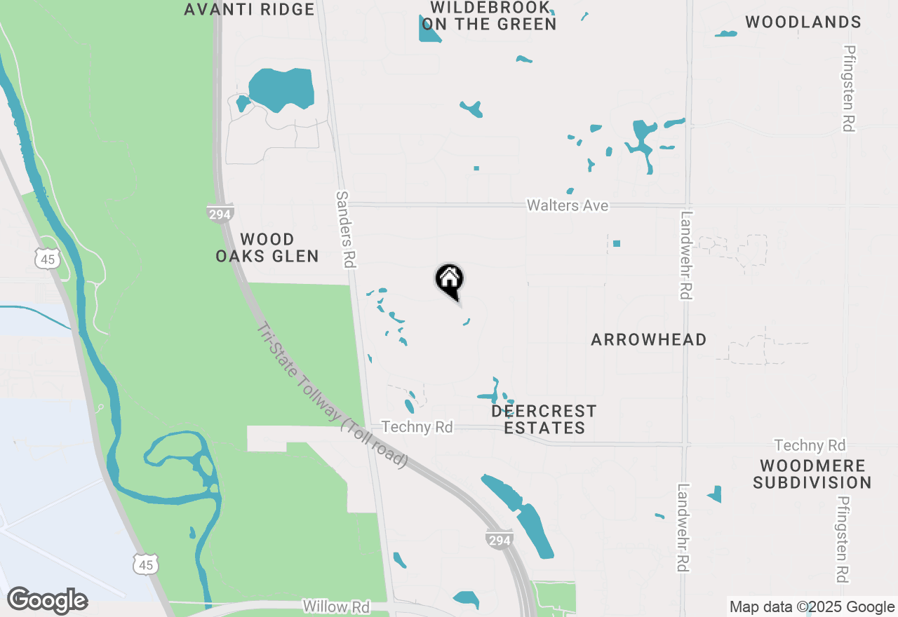 Map of 3801 Mission Hills Road #204, Northbrook, IL 60062