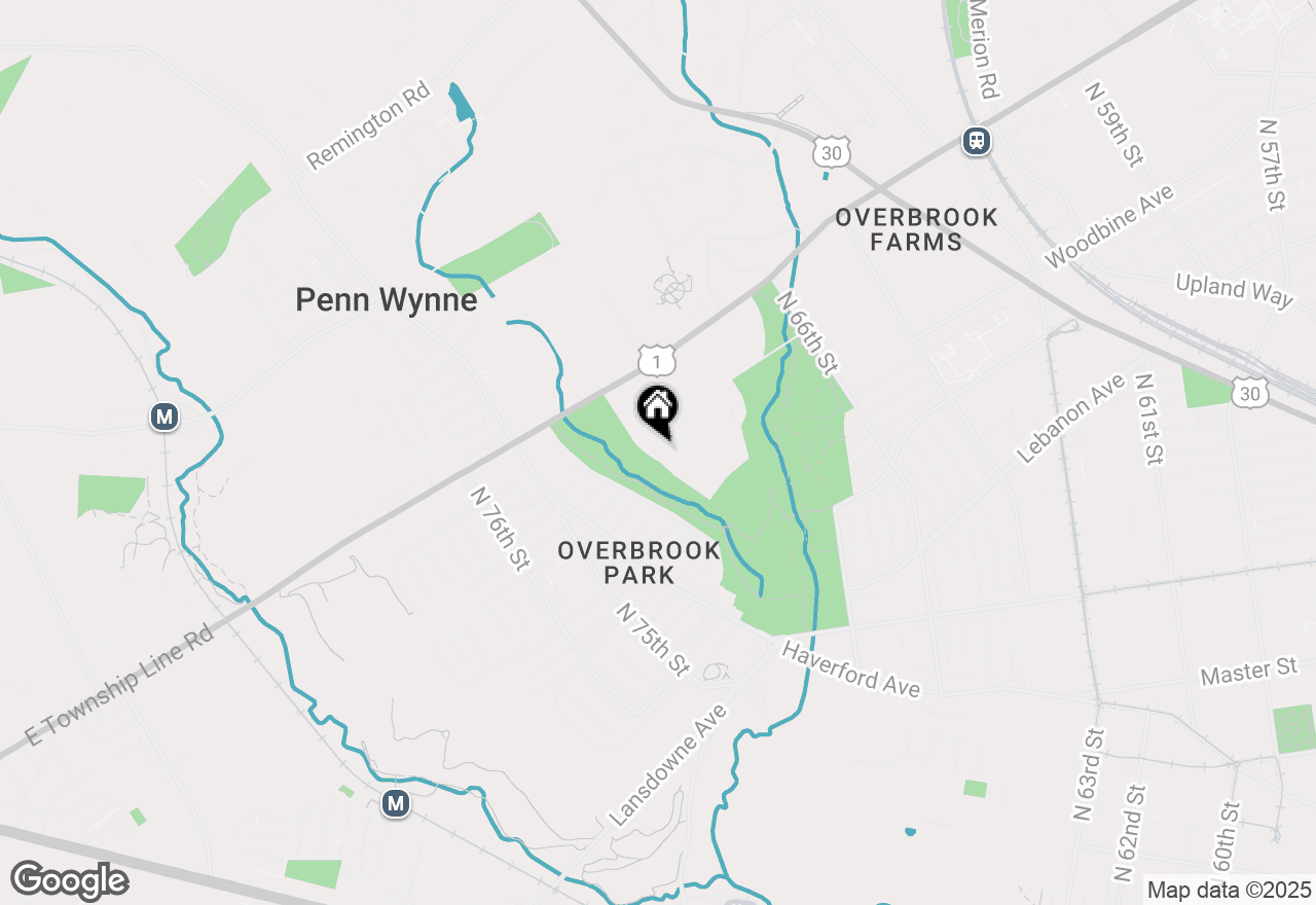 Map of 1721 N 72nd Street, Philadelphia, PA 19151