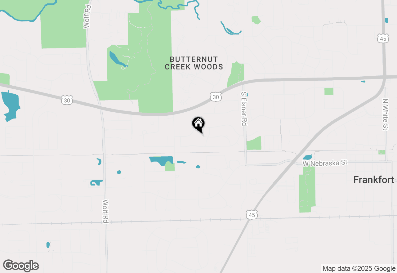 Map of 10652 Lexington Court, Frankfort, IL 60423