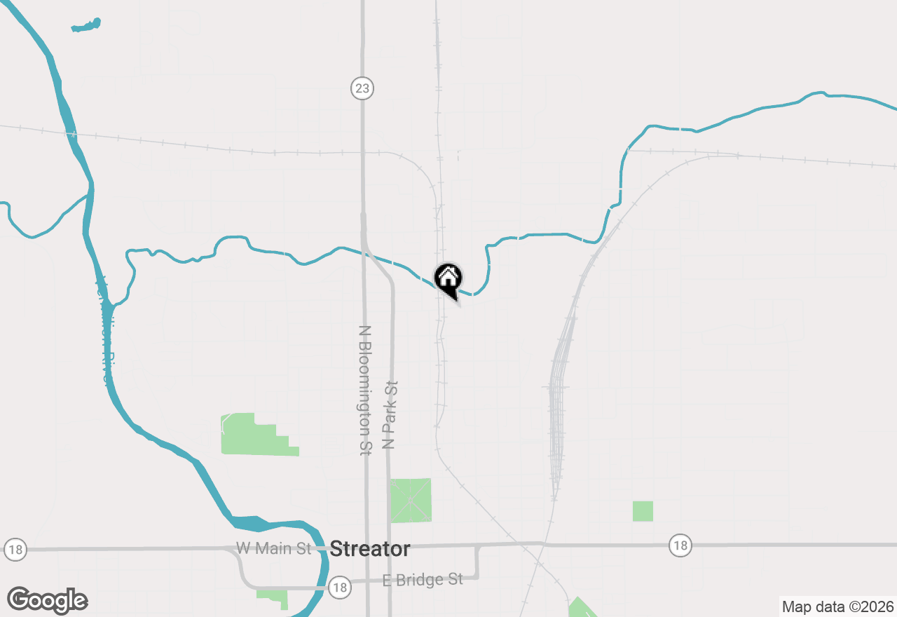 Map of 508 E Bronson Street, Streator, IL 61364