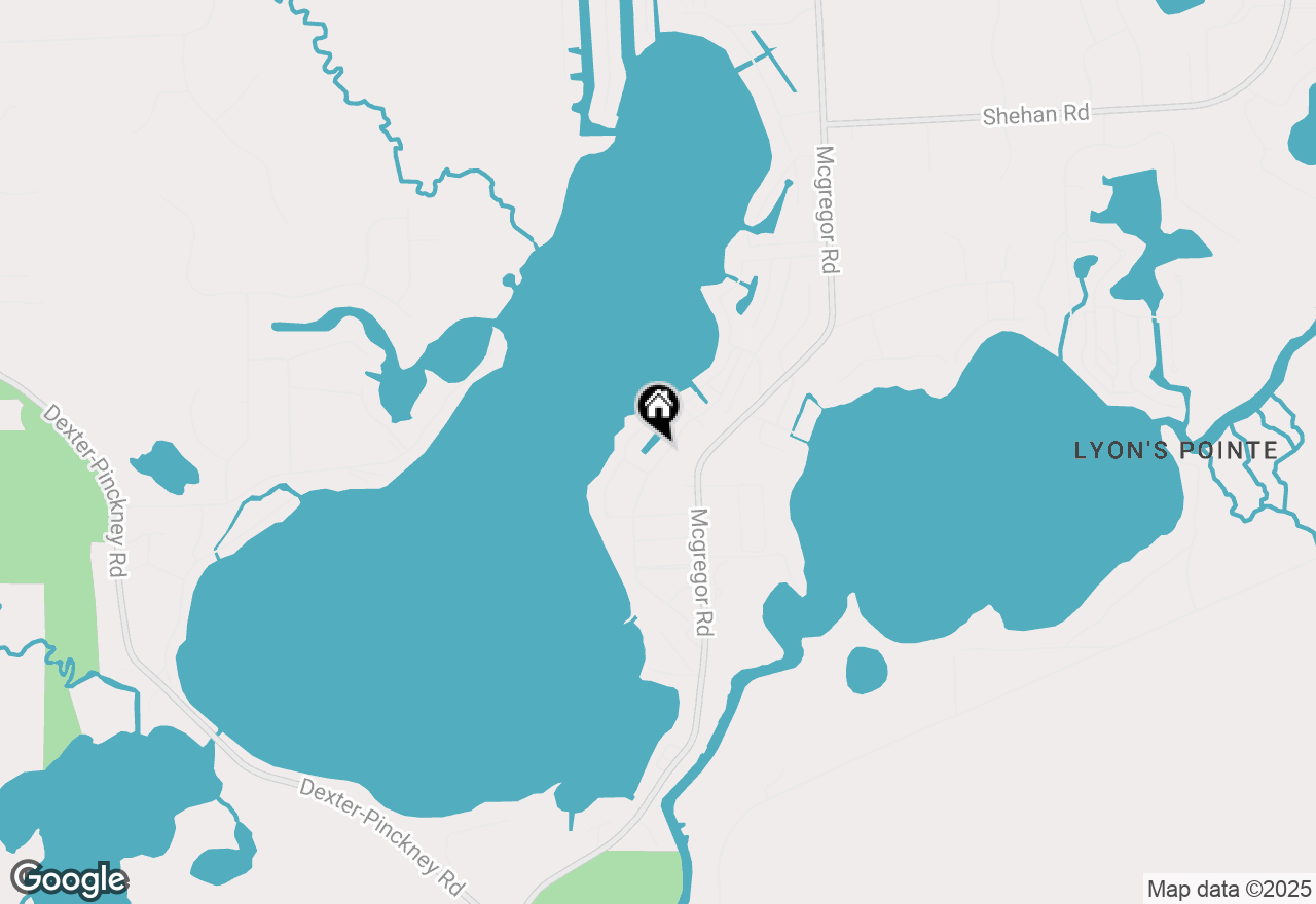Map of 11954 Portage Lake Avenue, Pinckney, MI 48169