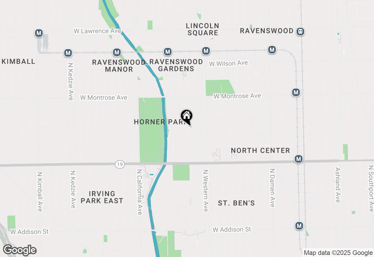 Map of 2468 W Berteau Avenue, Chicago, IL 60618