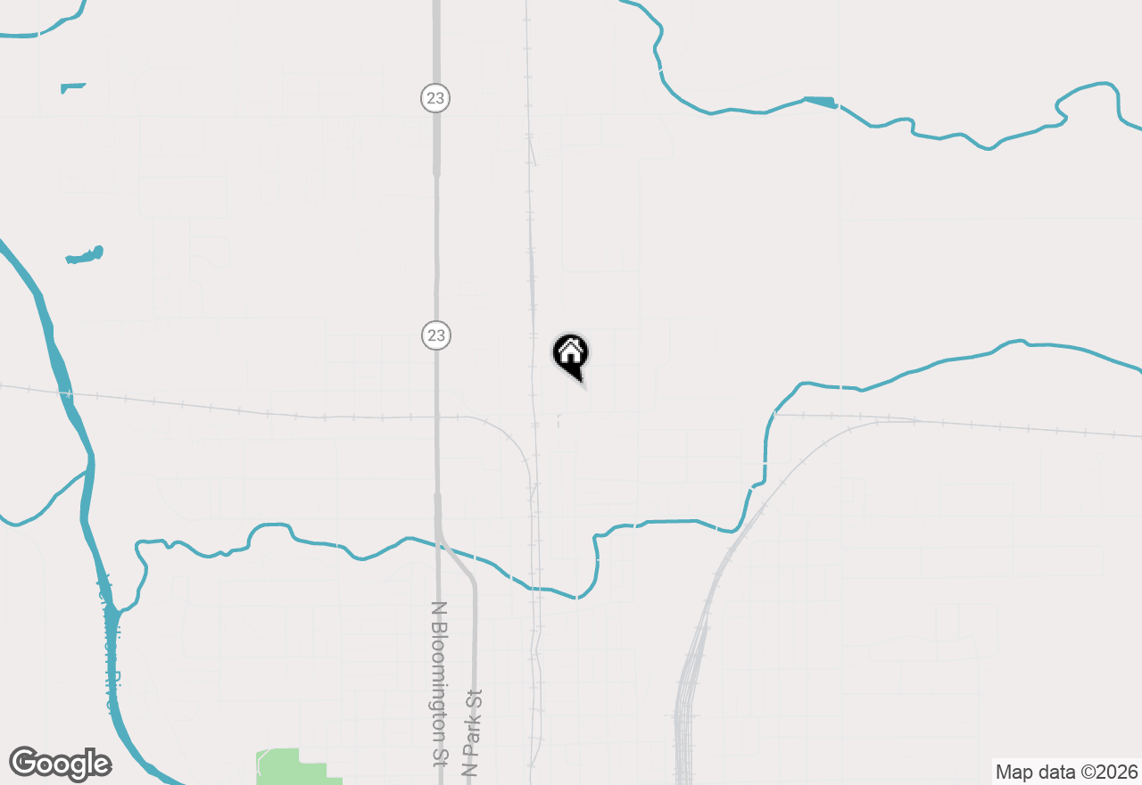 Map of 1707 Wright Street, Streator, IL 61364