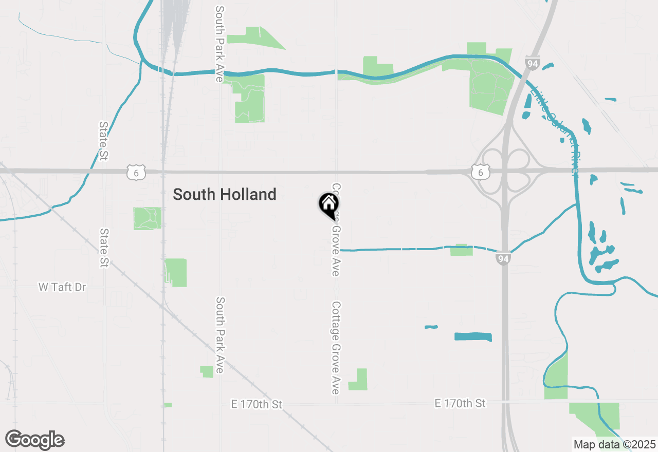 Map of 785 E 164th Street, South Holland, IL 60473