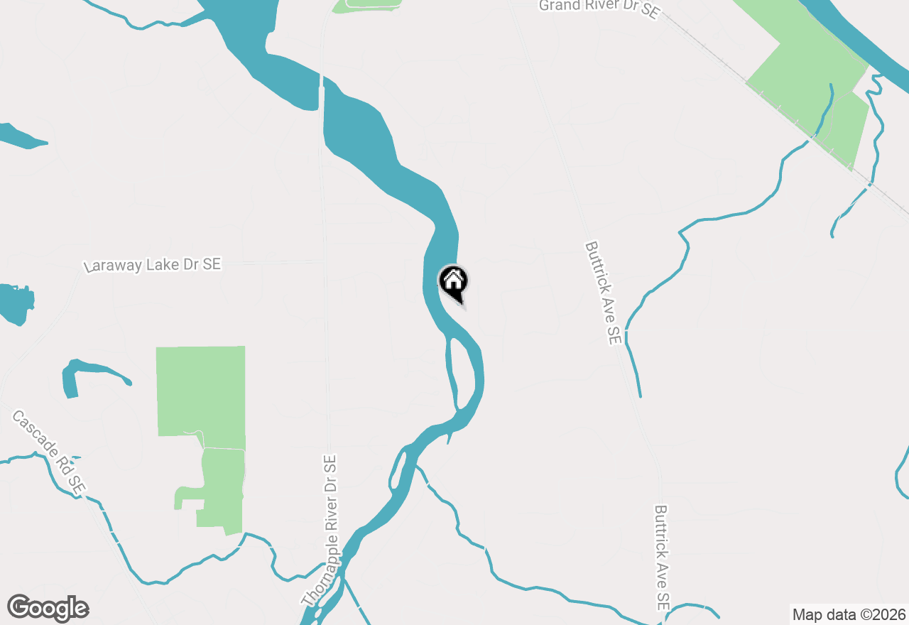 Map of 1885 Timber Trail Drive Se, Ada, MI 49301