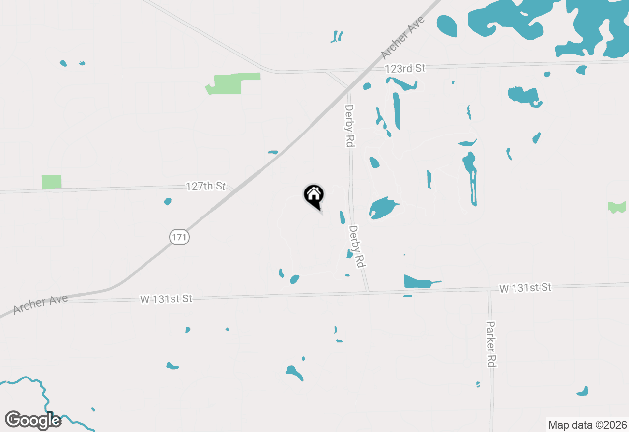 Map of 15 Lahinch Drive, Lemont, IL 60439