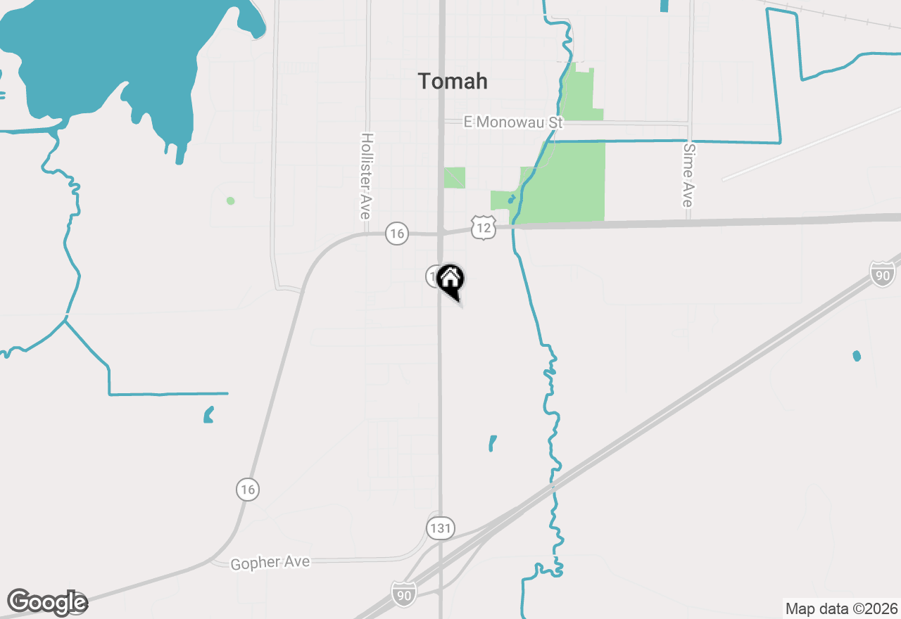 Map of 111 E Elizabeth St, Tomah, WI 54660
