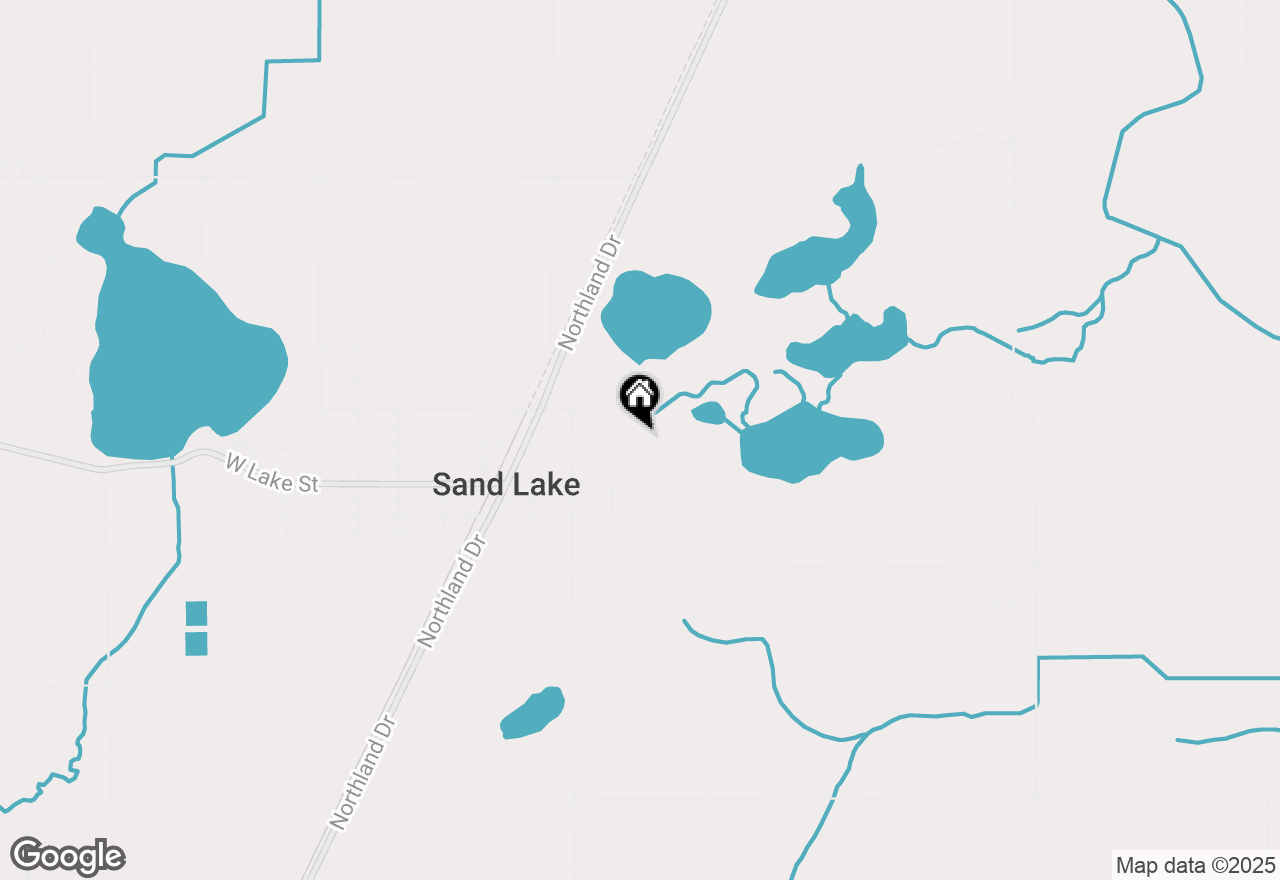 Map of 280 Pine Street Ne, Sand Lake, MI 49343