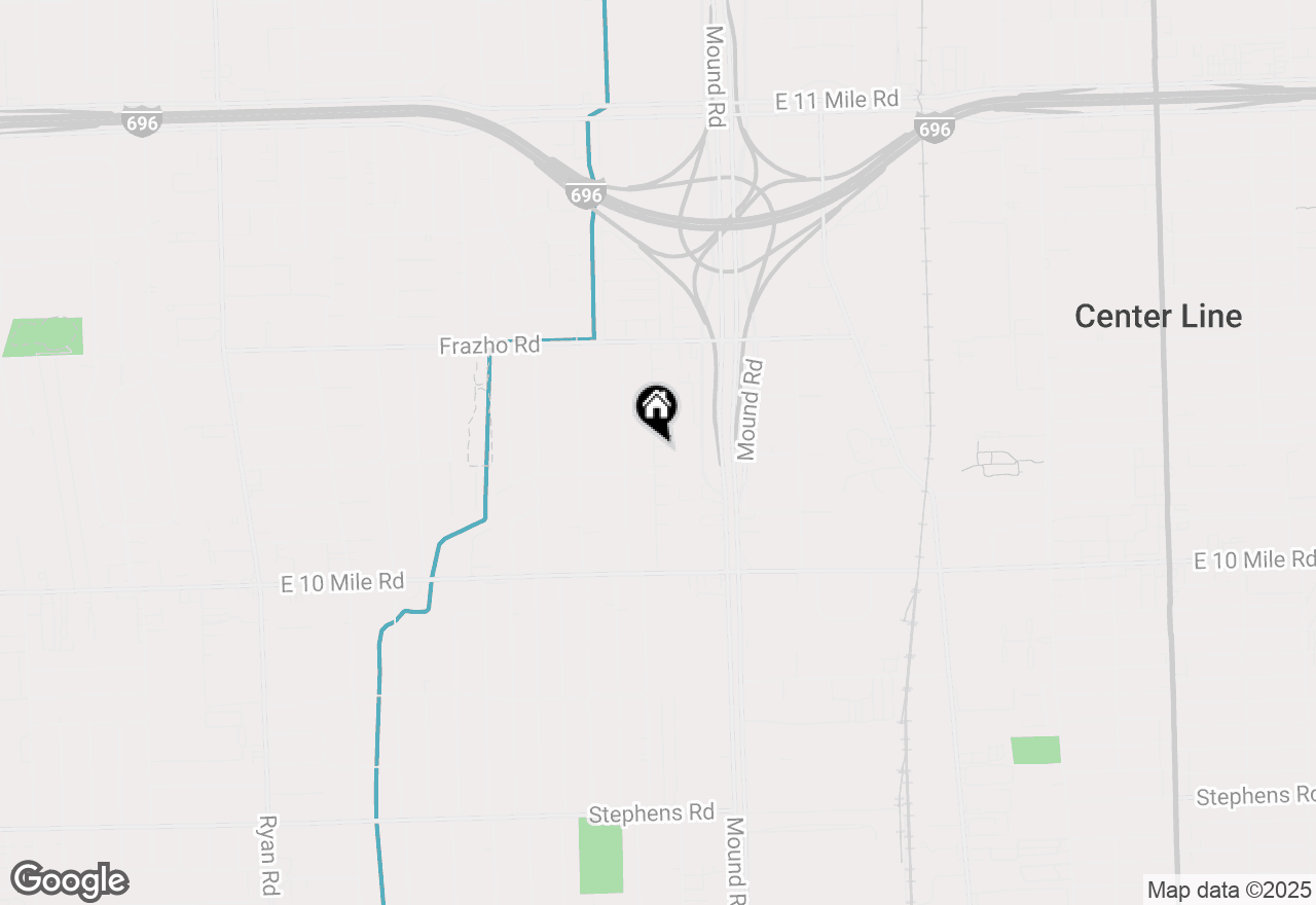 Map of 5408 Holy Cross Court, Warren, MI 48091