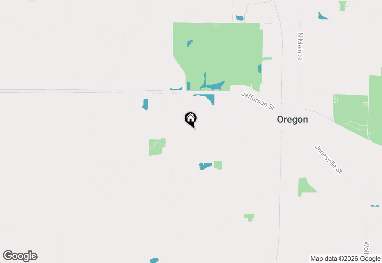 Map of 806 Longwood Drive, Oregon, WI 53575