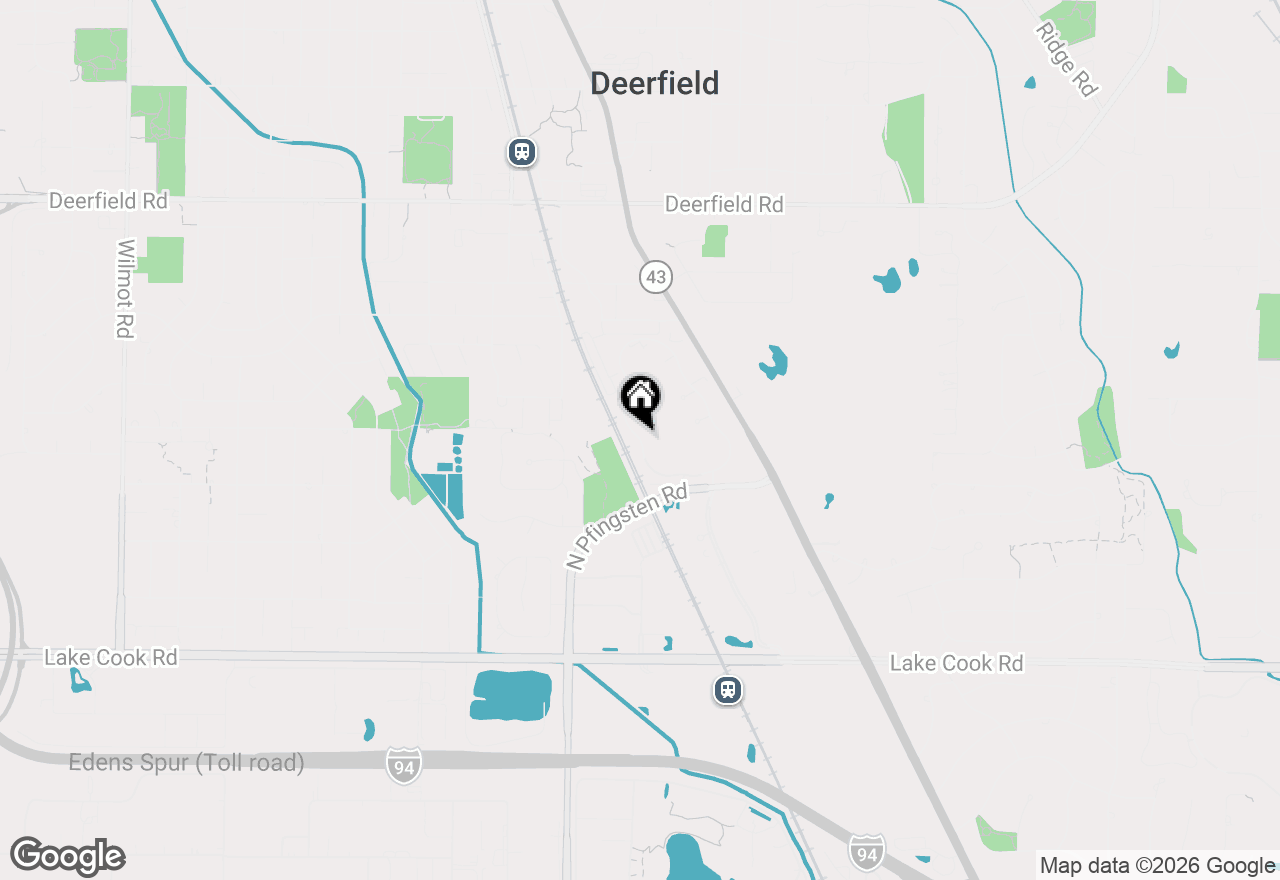 Map of 402 Kelburn Road #126, Deerfield, IL 60015