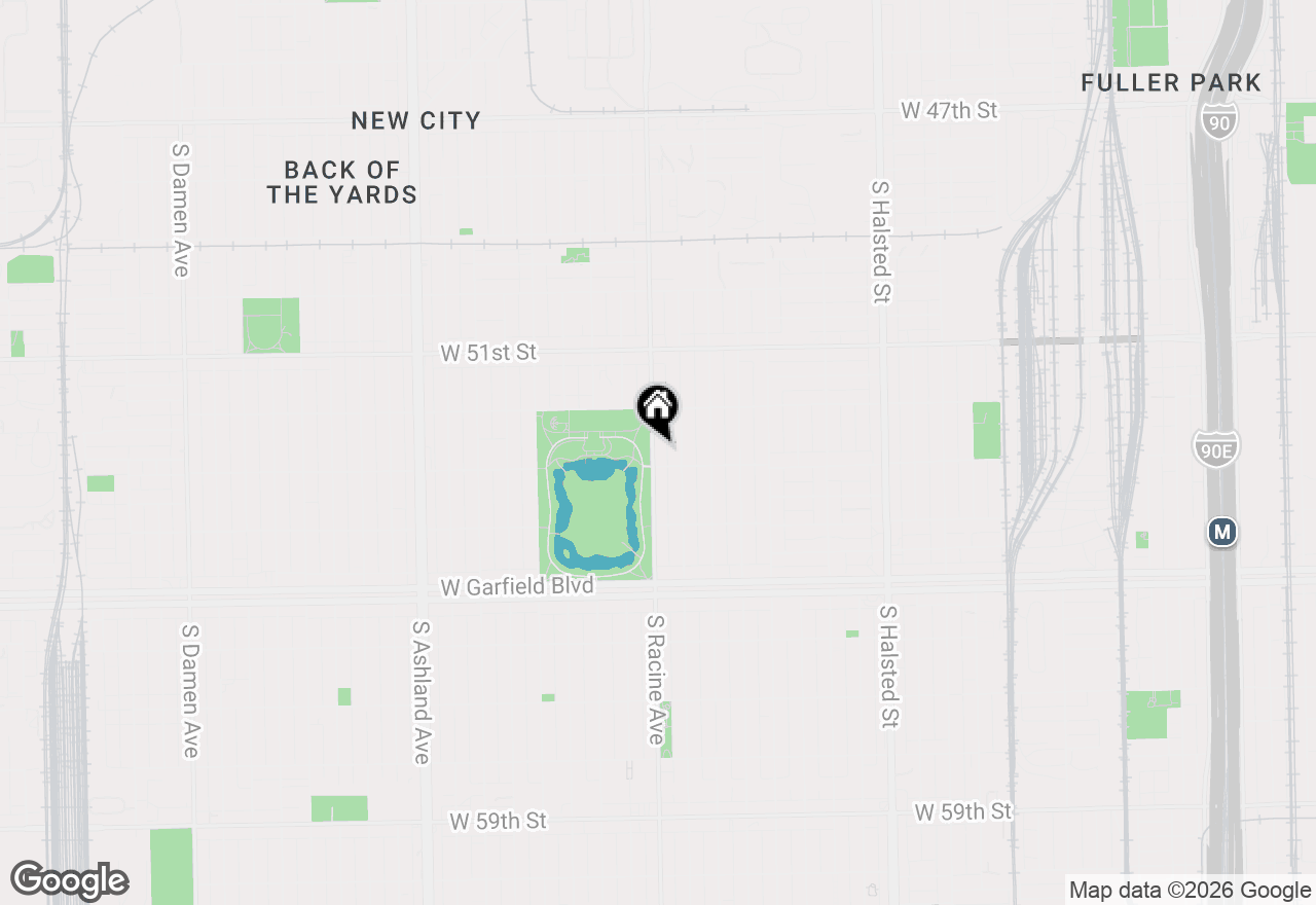 Map of 5245 S Racine Avenue, Chicago, IL 60609