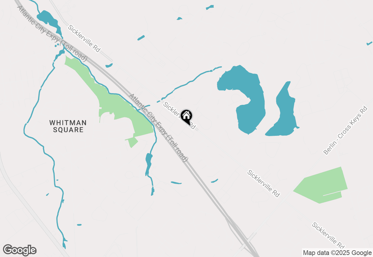 Map of 6 Handbell Lane, Sicklerville, NJ 08081