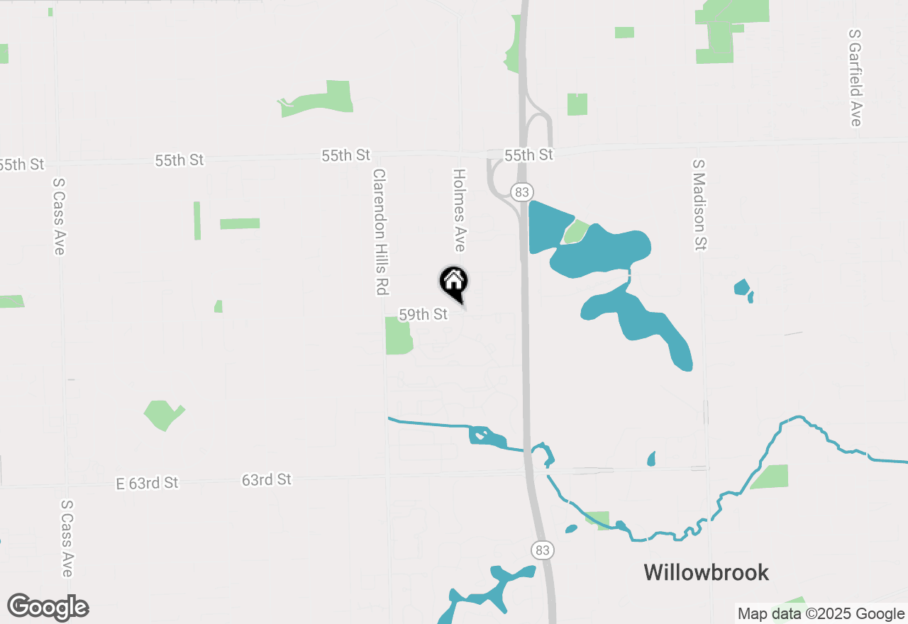 Map of 102 59th Street, Willowbrook, IL 60527