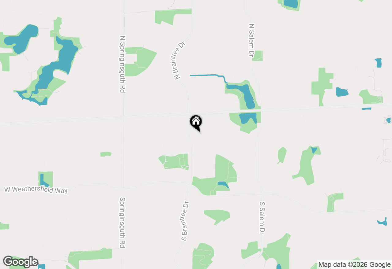 Map of 1129 Patricia Court, Schaumburg, IL 60193