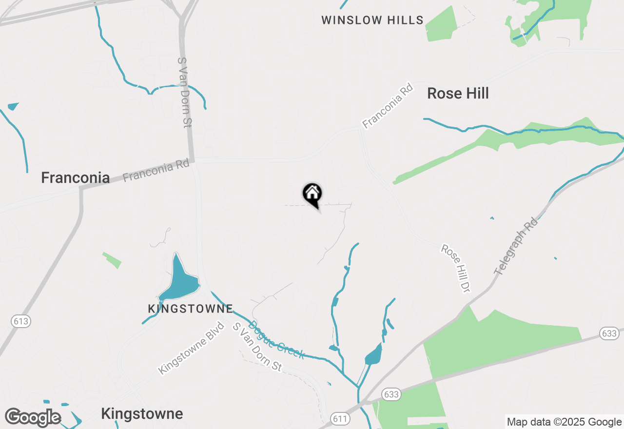 Map of 5264 Ballycastle Circle, Alexandria, VA 22315