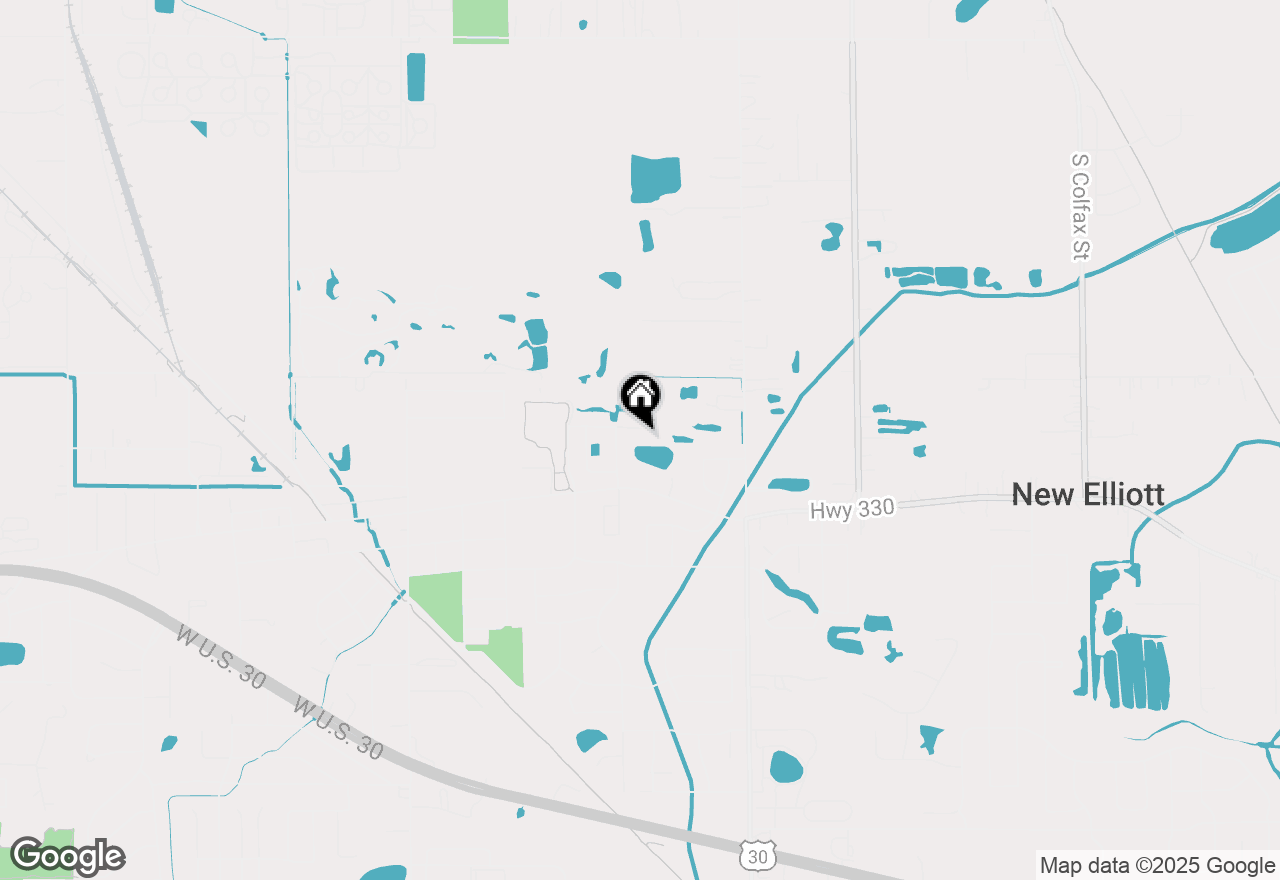 Map of 531 Pinehurst Lane, Schererville, IN 46375