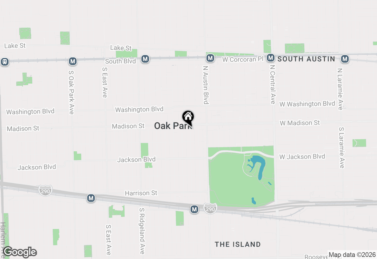 Map of 511 Lyman Avenue, Oak Park, IL 60304