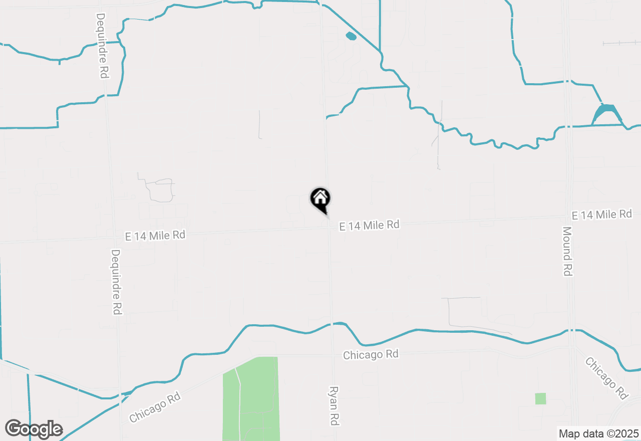 Map of 3909 E 14 Mile Road, Sterling Heights, MI 48310