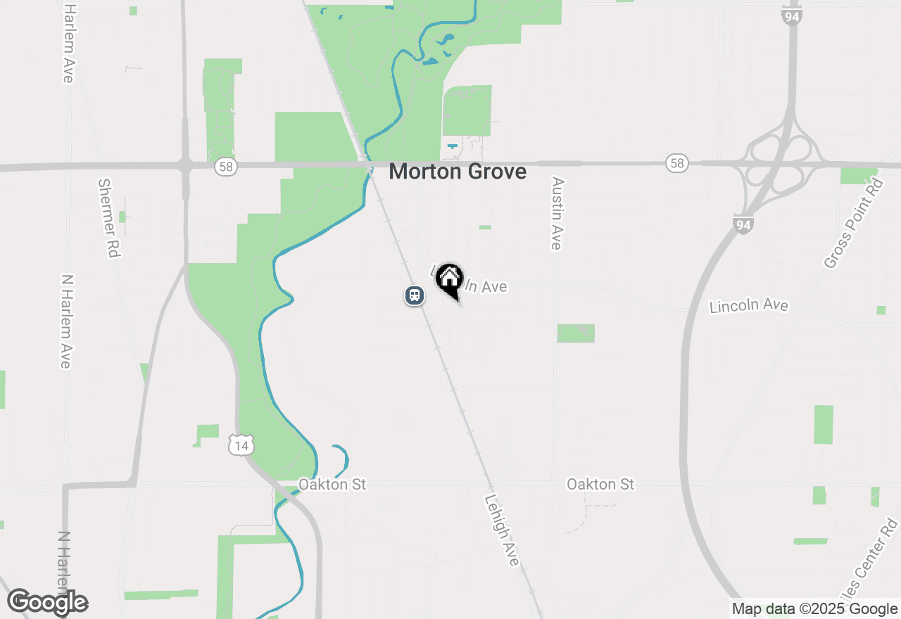 Map of 8471 Callie Avenue, Morton Grove, IL 60053