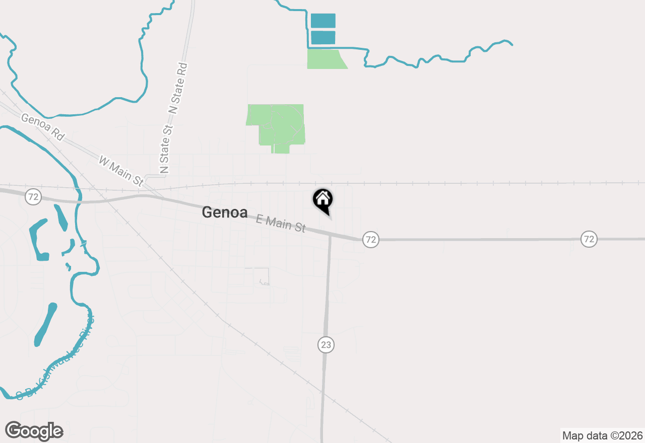 Map of 118 Stiles Street, Genoa, IL 60135