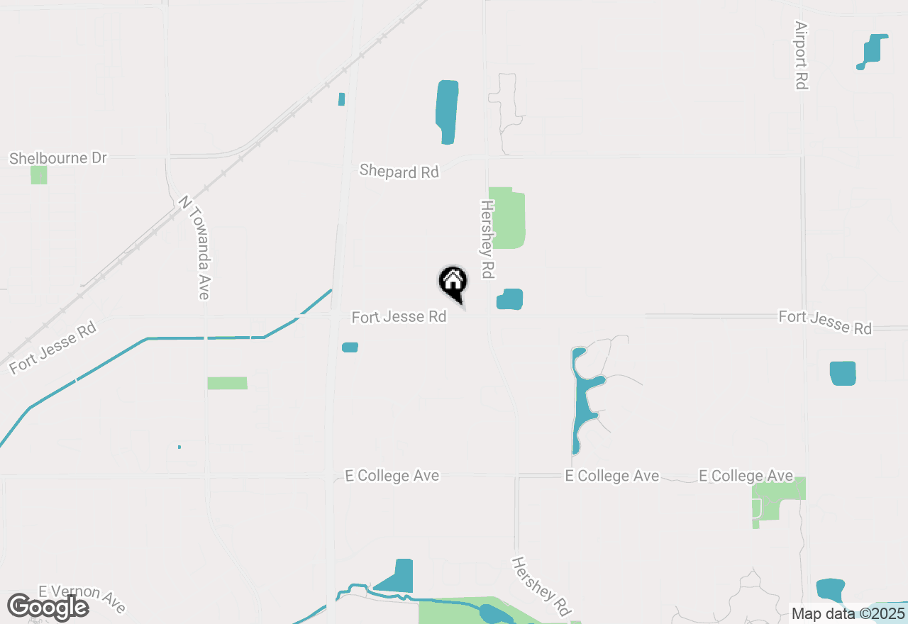 Map of 1812 Fort Jesse Road, Normal, IL 61761