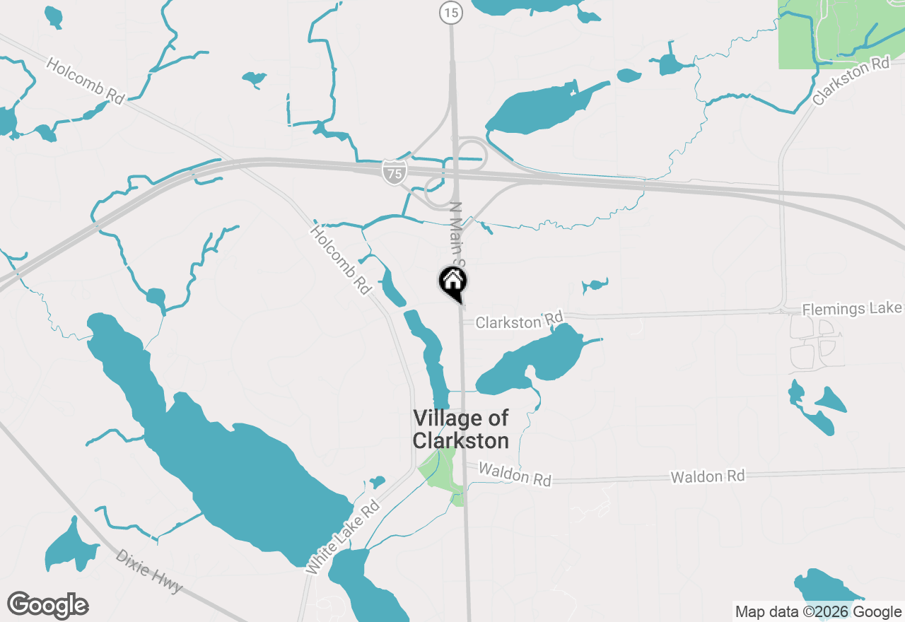 Map of 155 N Main Street, Clarkston, MI 48346