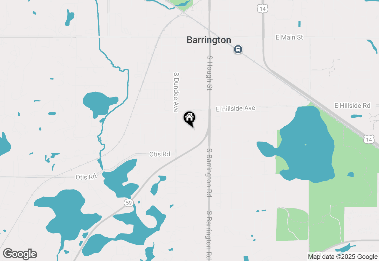 Map of 808 Lill Street, Barrington, IL 60010