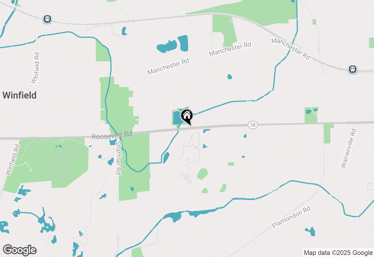 Map of 2059 W Roosevelt Road, Wheaton, IL 60187