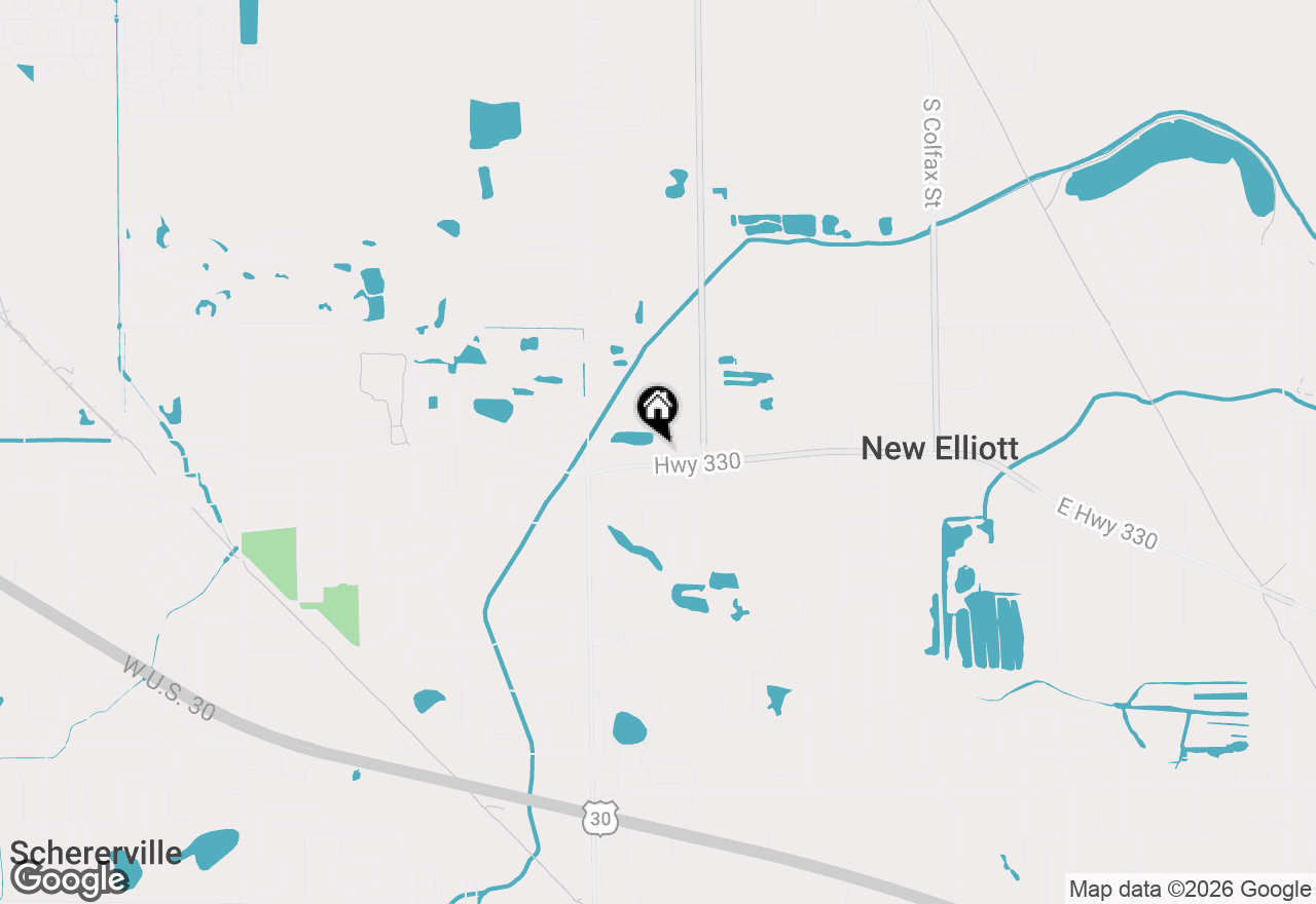 Map of 876 Jordan Circle, Schererville, IN 46375