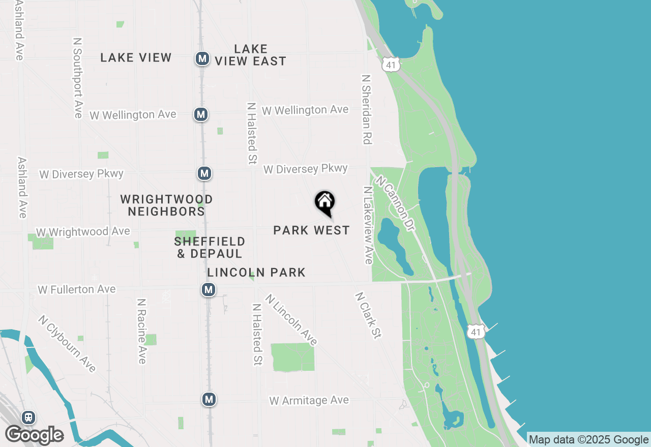 Map of 2564 N Clark Street, Chicago, IL 60614