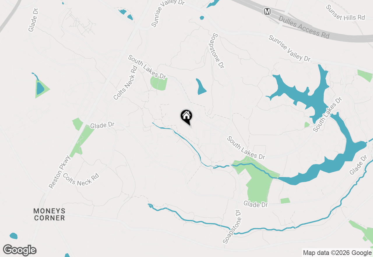 Map of 11717 Karbon Hill Court #703B, Reston, VA 20191