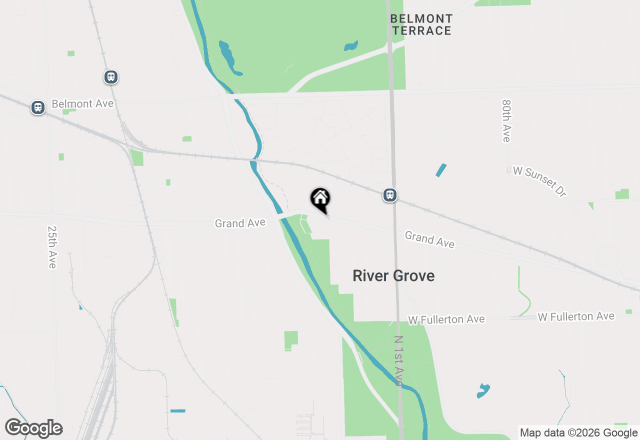 Map of 8631 W Grand Avenue #4W, River Grove, IL 60171