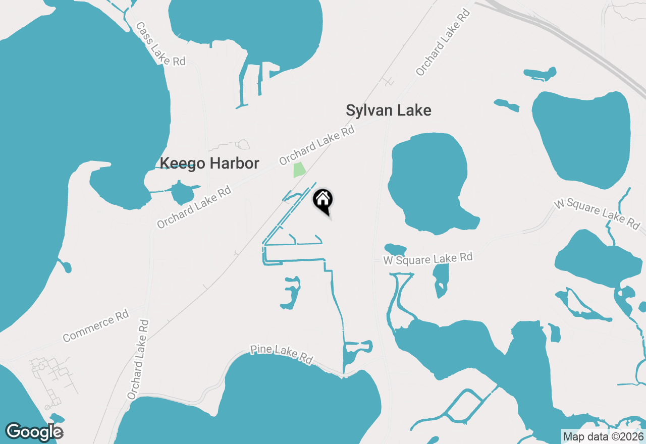 Map of 2479 Ivanhoe Drive, West Bloomfield, MI 48324