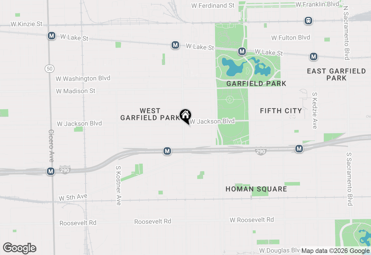 Map of 3950-58 W Gladys Avenue, Chicago, IL 60624