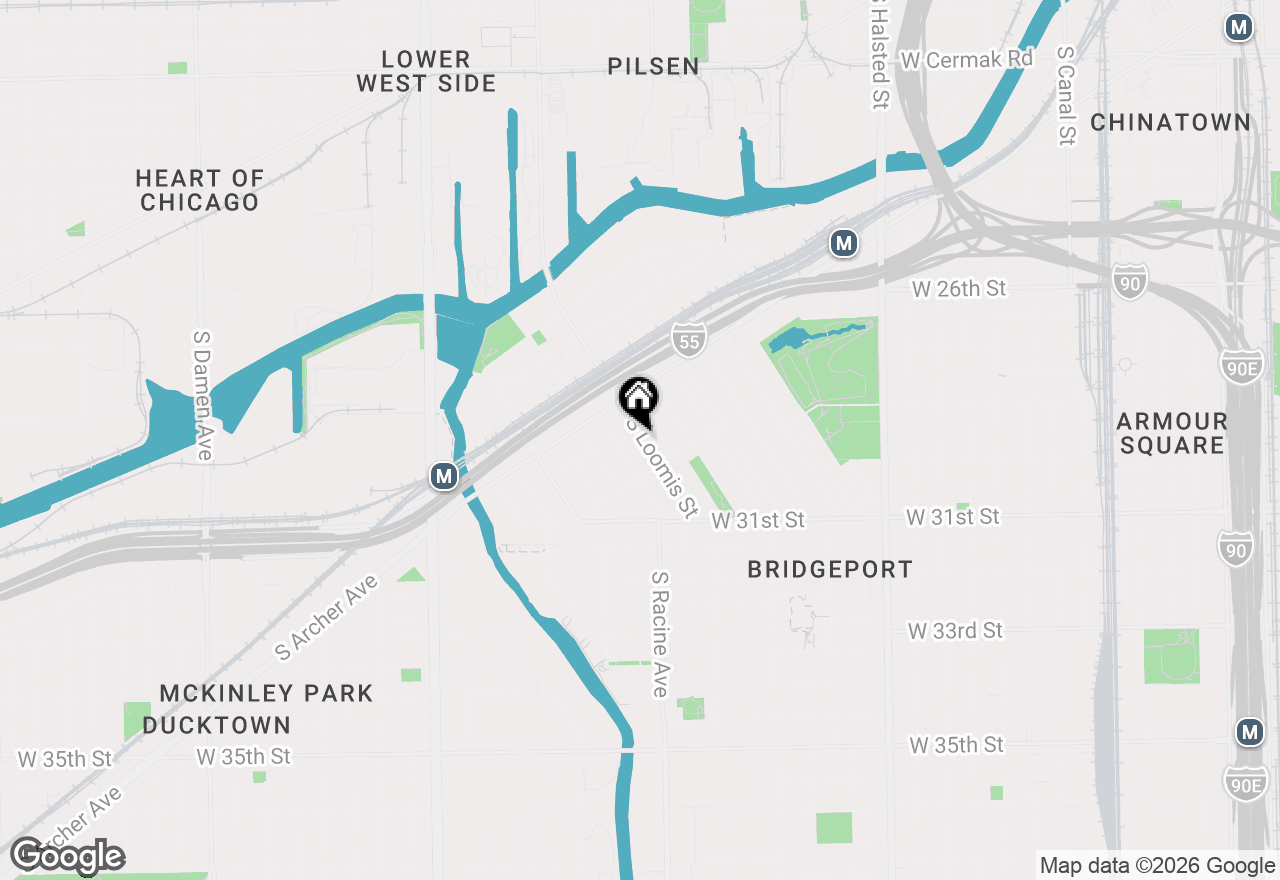 Map of 2946 S Loomis Street, Chicago, IL 60608