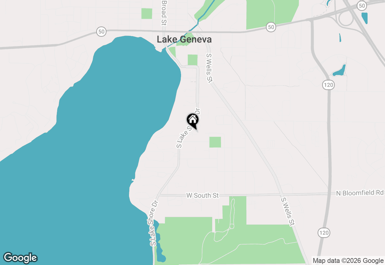 Map of 951 S Lake Shore Dr #6, Lake Geneva, WI 53147