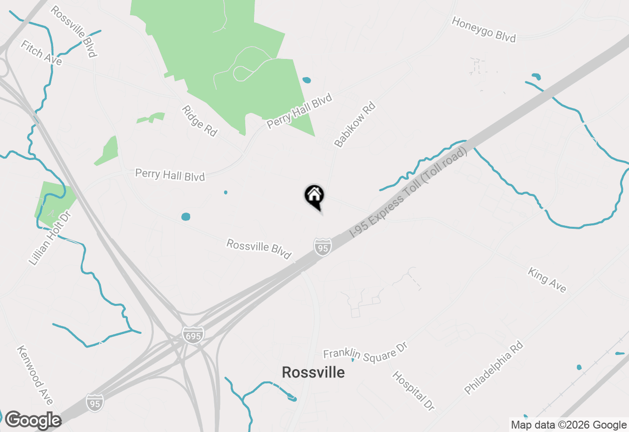 Map of 4914 Ridge Road, Baltimore, MD 21237