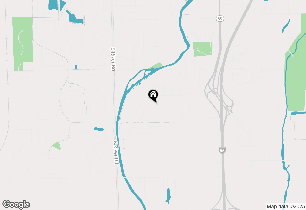 Map of 20941 Lee Street, Shorewood, IL 60404