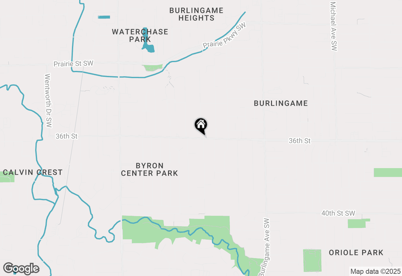 Map of 1921 36th Street Sw, Wyoming, MI 49519