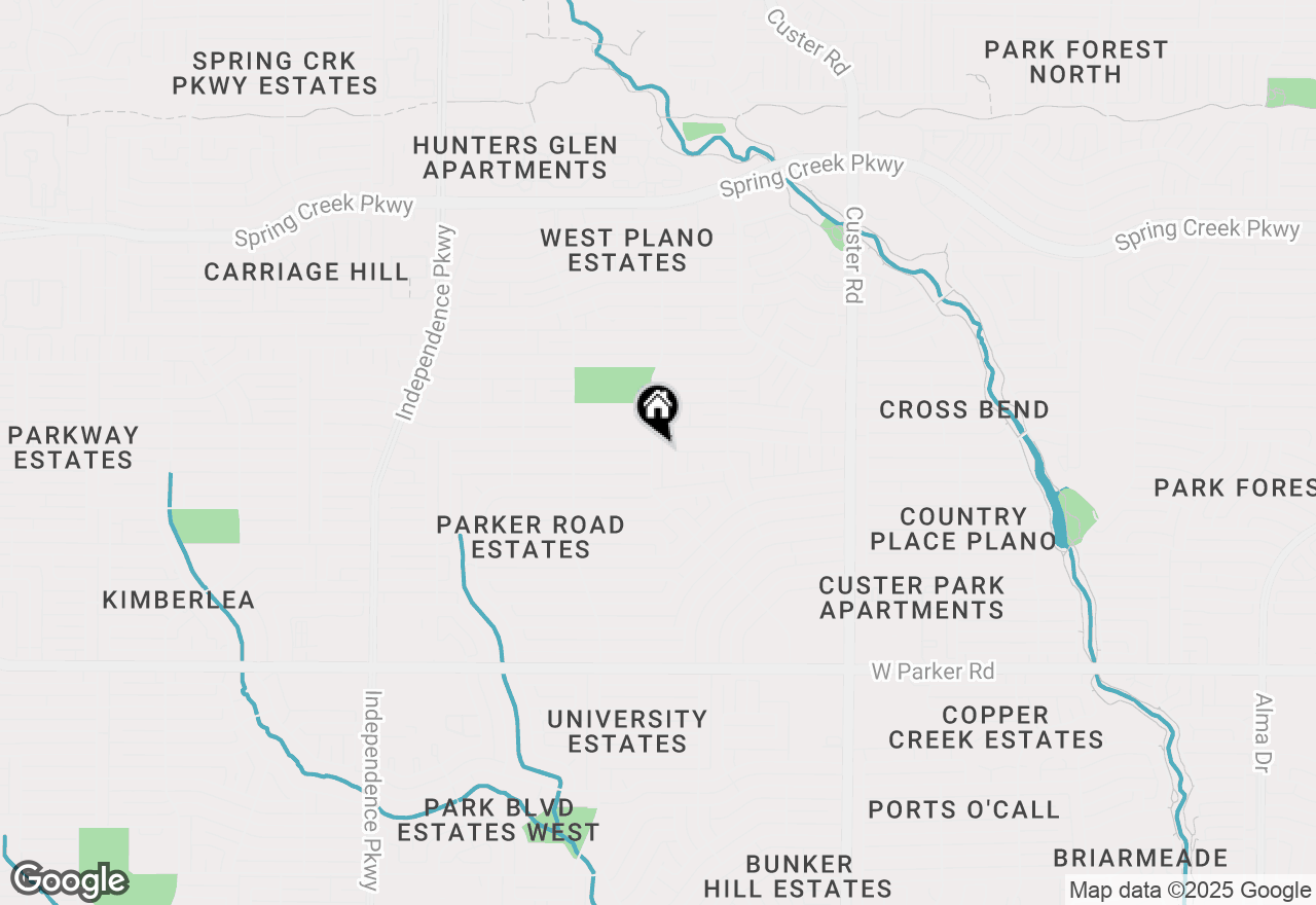Map of 3844 Silverstone Drive, Plano, TX 75023